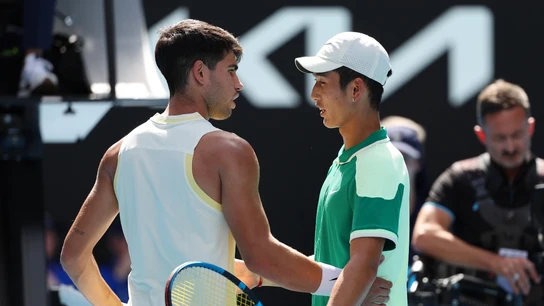 Carlos Alcaraz en el Open de Australia Carlos Alcaraz en el Open de Australia