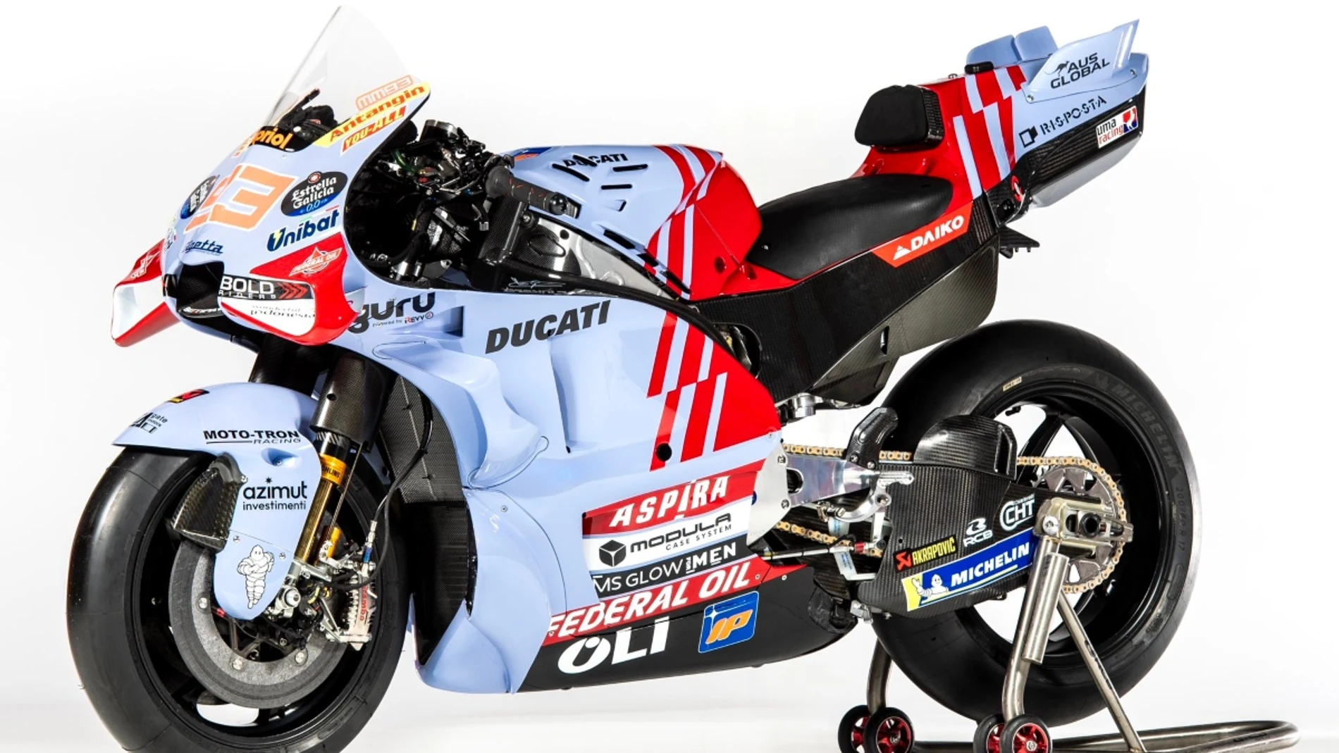 La nueva Ducati de Marc Márquez en el equipo Gresini
