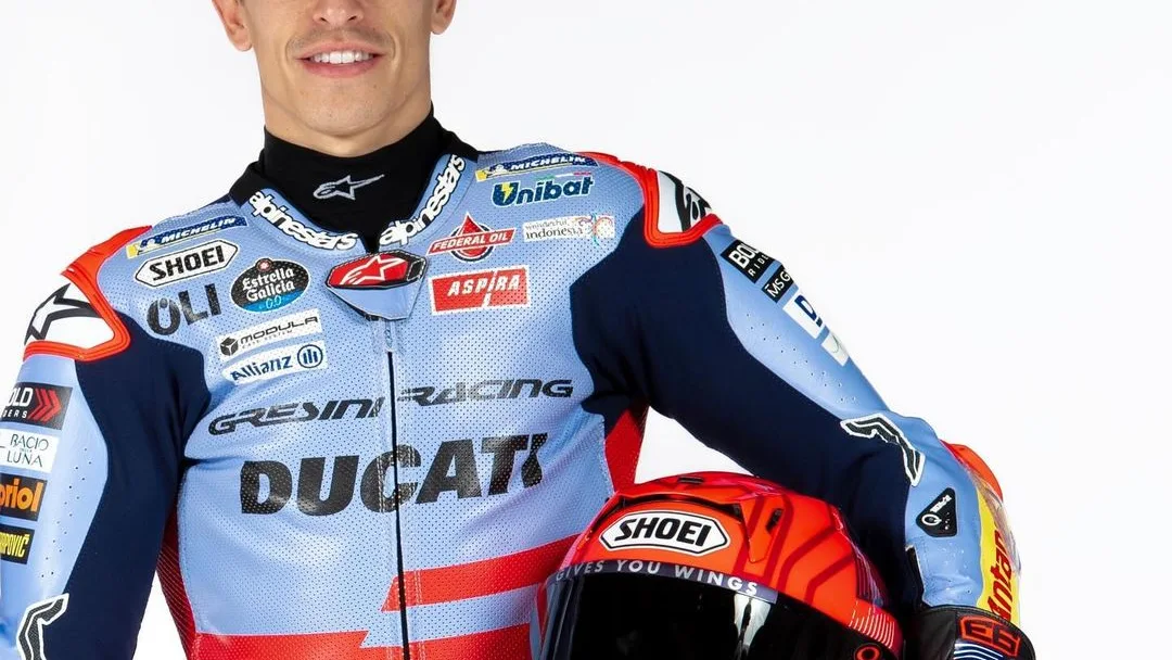 Marc Márquez, con Gresini