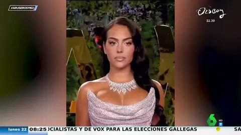 Georgina Rodríguez impacta a Alfonso Arús con este look repleto de brillantes: "La señora se lo ha puesto todo"