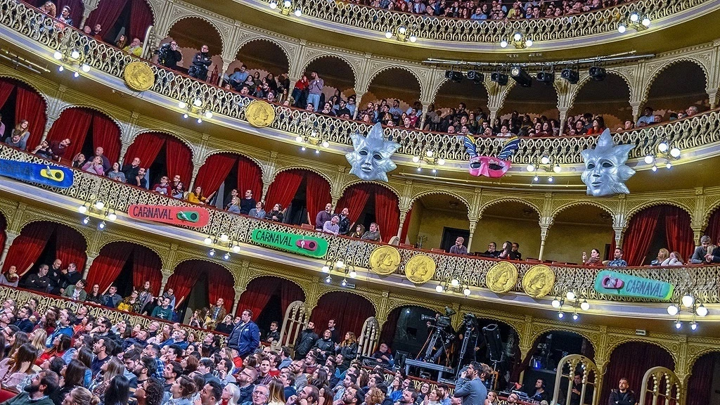 Butacas del Gran Teatro Falla.