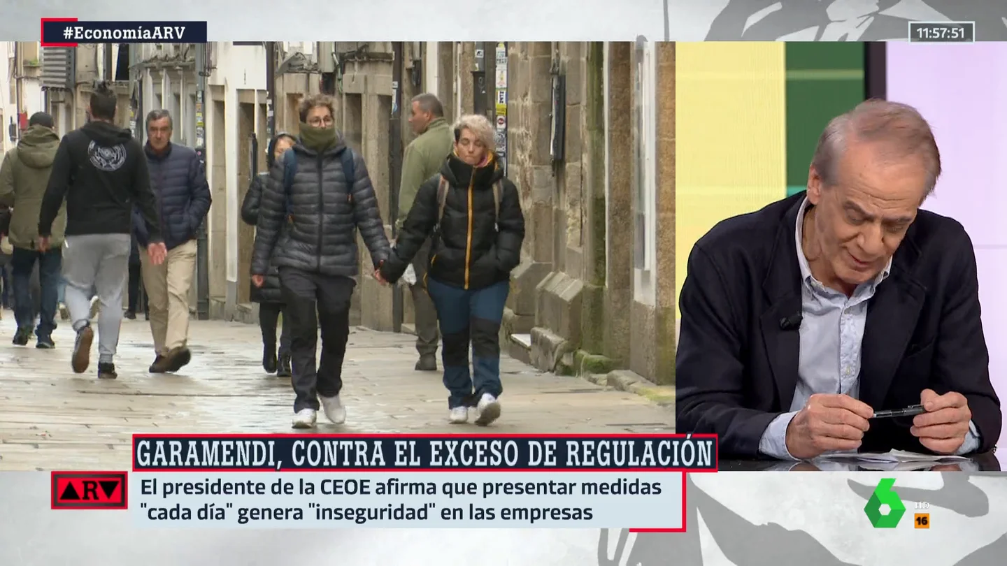 Ignacio Cembrero señala cuál es uno de los principales problemas de la economía española Ignacio Cembrero señala cuál es uno de los principales problemas de la economía española