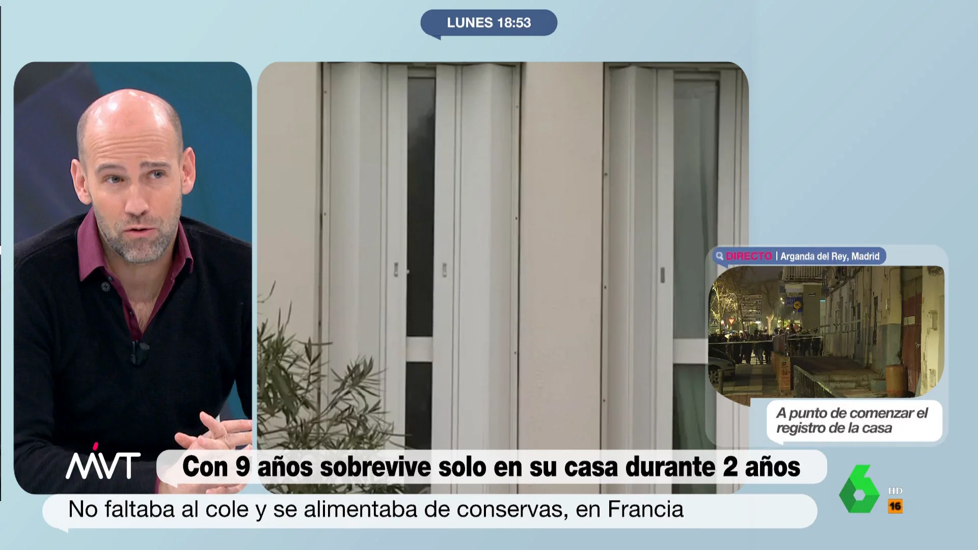 Miró: "Me llama más la actitud de la madre. Es para echarse a temblar"