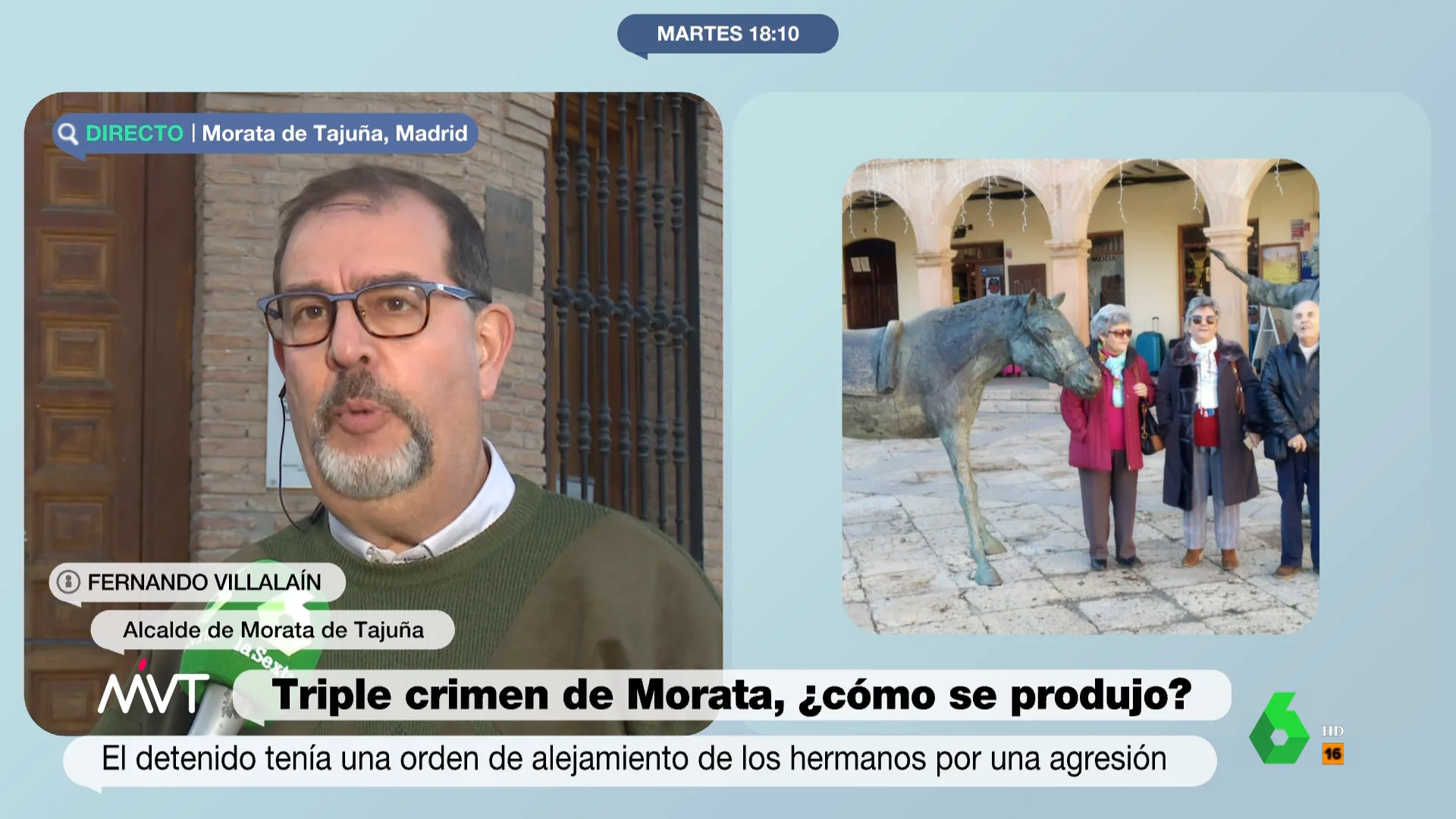 Alcalde de Morata de Tajuña, en Más Vale Tarde