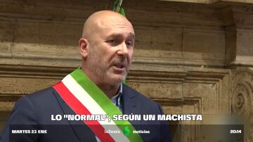 Indignación por las declaraciones machistas de un alcalde italiano