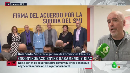 ¿La economía española está intervenida? Unai Sordo responde ¿La economía española está intervenida? Unai Sordo responde
