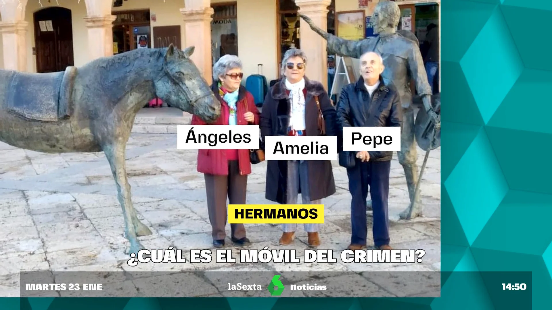 Los tres hermanos asesinados en Morata de Tajuña