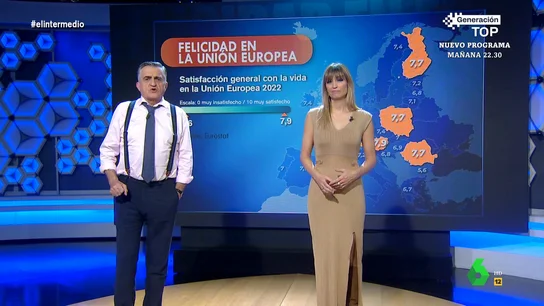 Wyoming, al conocer el alto índice de felicidad en Finlandia: "¿Qué tarta tienen que compense las 20 horas de oscuridad?" Wyoming, al conocer el alto índice de felicidad en Finlandia: "¿Qué tarta tienen que compense las 20 horas de oscuridad?"