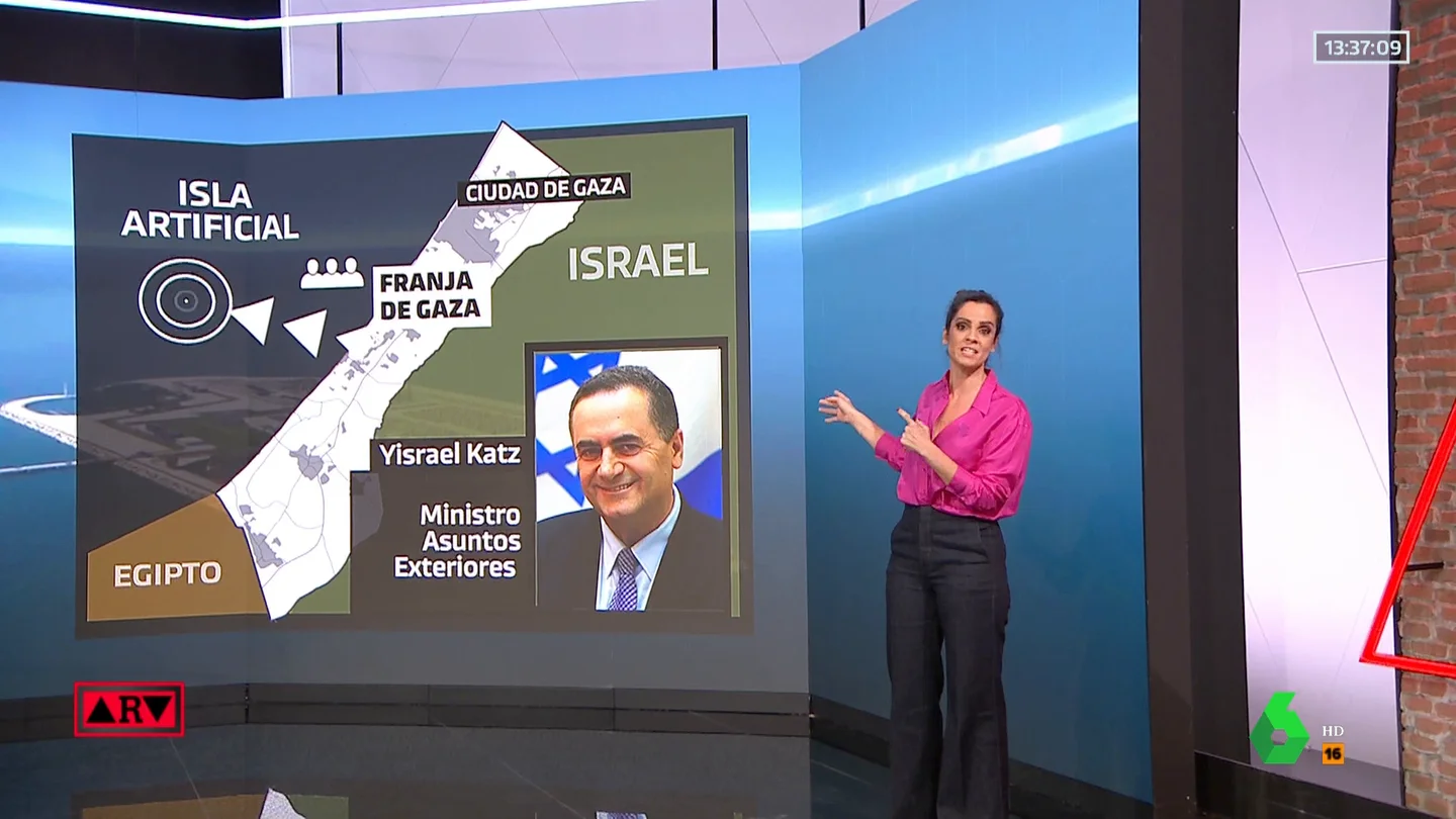 Una isla para Gaza, la propuesta presentada para trasladar a todos los palestinos de la Franja Una isla para Gaza, la propuesta presentada para trasladar a todos los palestinos de la Franja