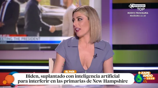 Descubre con qué actor compara Valeria Ros a Joe Biden: "Es su mejor versión porque no fuma" Descubre con qué actor compara Valeria Ros a Joe Biden: "Es su mejor versión porque no fuma"