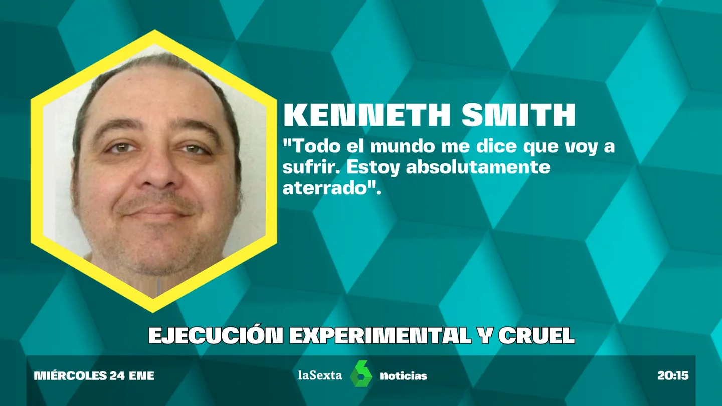 Kenneth Smith, el preso condenado a pena de muerte que será ejecutado con nitrógeno. Ejecución experimental y cruel