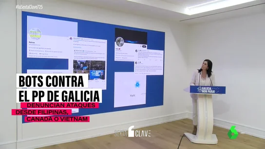 El PP de Galicia denuncia sufrir una presunta trama de bots de Rusia, Vietnam o Nicaragua: "Es un botafumeiro de bulos" El PP de Galicia denuncia sufrir una presunta trama de bots de Rusia, Vietnam o Nicaragua: "Es un botafumeiro de bulos"