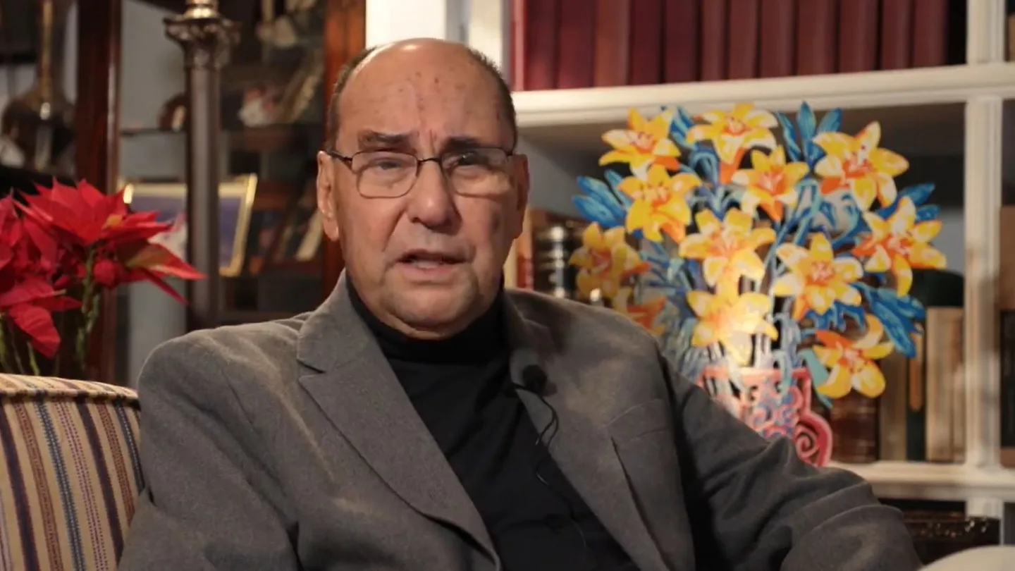 Alejo Vidal-Quadras, en el vídeo grabado parar la Fundación NEOS Alejo Vidal-Quadras, en el vídeo grabado parar la Fundación NEOS