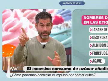 Pablo Ojeda advierte sobre los productos con la etiqueta sin azúcares añadidos