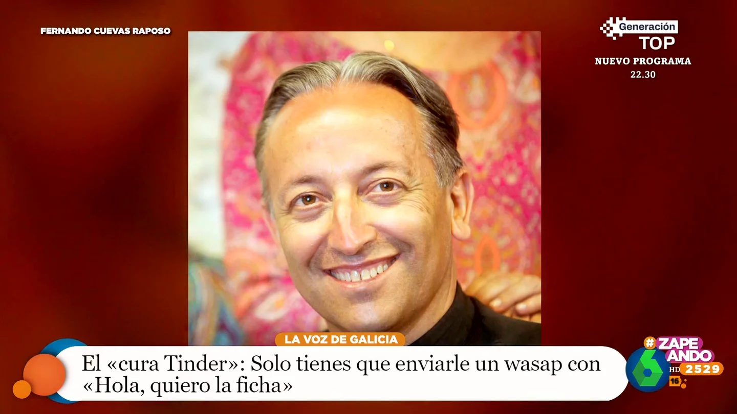 Conoce a Fernando Cuevas, 'el cura Tinder' que con sus 'match' lleva ya 340 matrimonios Conoce a Fernando Cuevas, 'el cura Tinder' que con sus 'match' lleva ya 340 matrimonios