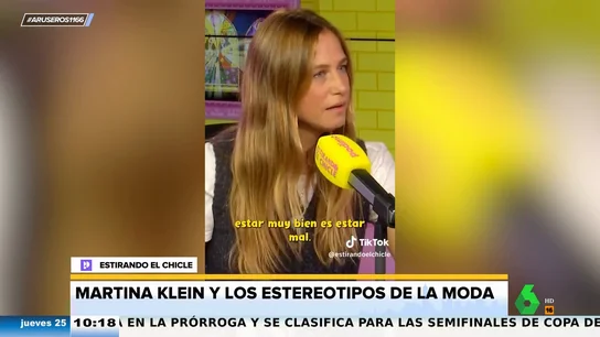 Martina Klein desvela que en sus inicios las agencias la llamaban "gorda": "Todo a mi alrededor me pedía que me enfermara" Martina Klein desvela que en sus inicios las agencias la llamaban "gorda": "Todo a mi alrededor me pedía que me enfermara"
