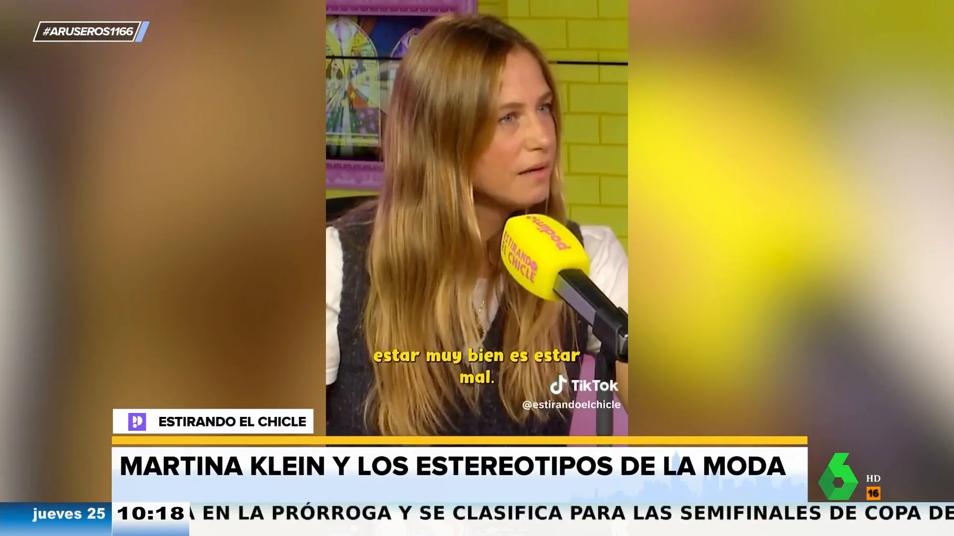 Martina Klein desvela que en sus inicios las agencias la llamaban "gorda": "Todo a mi alrededor me pedía que me enfermara"