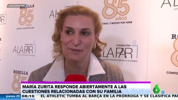 María Zurita habla sobre su prima la infanta Cristina tras firmar el divorcio con Iñaki Urdangarin