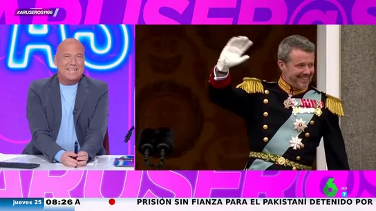 Alfonso Arús, sobre la pulsera que compartirían Federico de Dinamarca y Genoveva Casanova: "El rey Turbo duerme en el sofá" Alfonso Arús, sobre la pulsera que compartirían Federico de Dinamarca y Genoveva Casanova: "El rey Turbo duerme en el sofá"