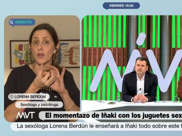 Lorena Berdún, en Más Vale Tarde