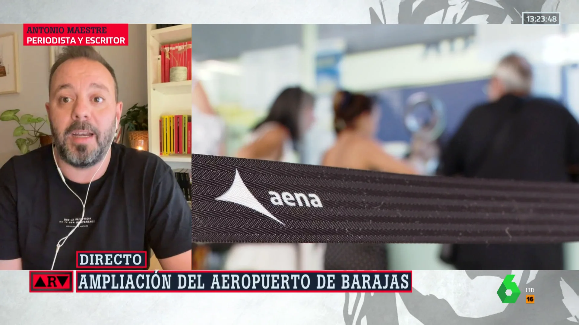 ARV | La advertencia de Antonio Maestre sobre ampliar Barajas: "Choca con el compromiso climático del Gobierno"