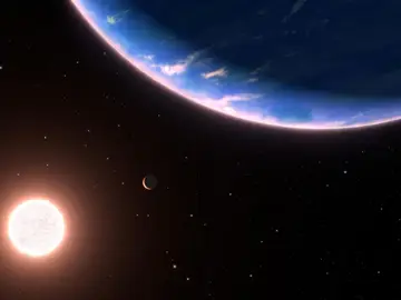 Concepción artística del exoplaneta GJ 9827d Concepción artística del exoplaneta GJ 9827d