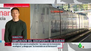 Errejón responde a Puente por la ampliación de Barajas: "Que yo sepa, desde Madrid ya se puede volar a Buenos Aires"