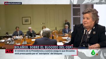 La indignación de Cristina Almeida con el bloqueo del CGPJ "por unos señores que quieren estar allí sin hacer nada"