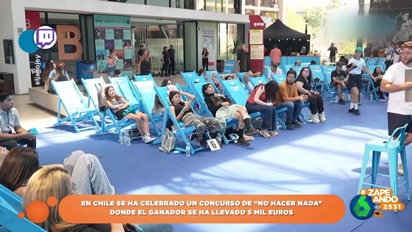 5.000 euros de premio por estar 24 horas tumbado en una hamaca: Chile celebra el primer concurso de "no hacer nada" 5.000 euros de premio por estar 24 horas tumbado en una hamaca: Chile celebra el primer concurso de "no hacer nada"