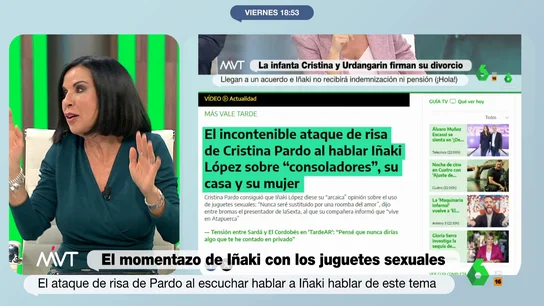Beatriz de Vicente en Más Vale Tarde Beatriz de Vicente en Más Vale Tarde
