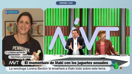 I&ntilde;aki L&oacute;pez y Cristina Pardo en MVT