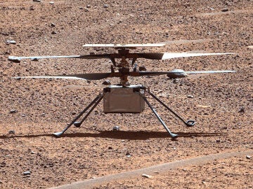 Ingenuity en la superficie de Marte