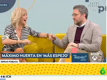 La reacción viral de Máximo Huerta cuando Susanna Griso le recuerda que ha sido el ministro &quot;más corto de la historia&quot;