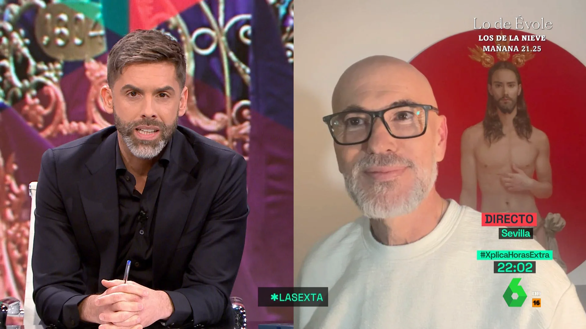Salustiano García, autor del polémico cartel de la Semana Santa de Sevilla