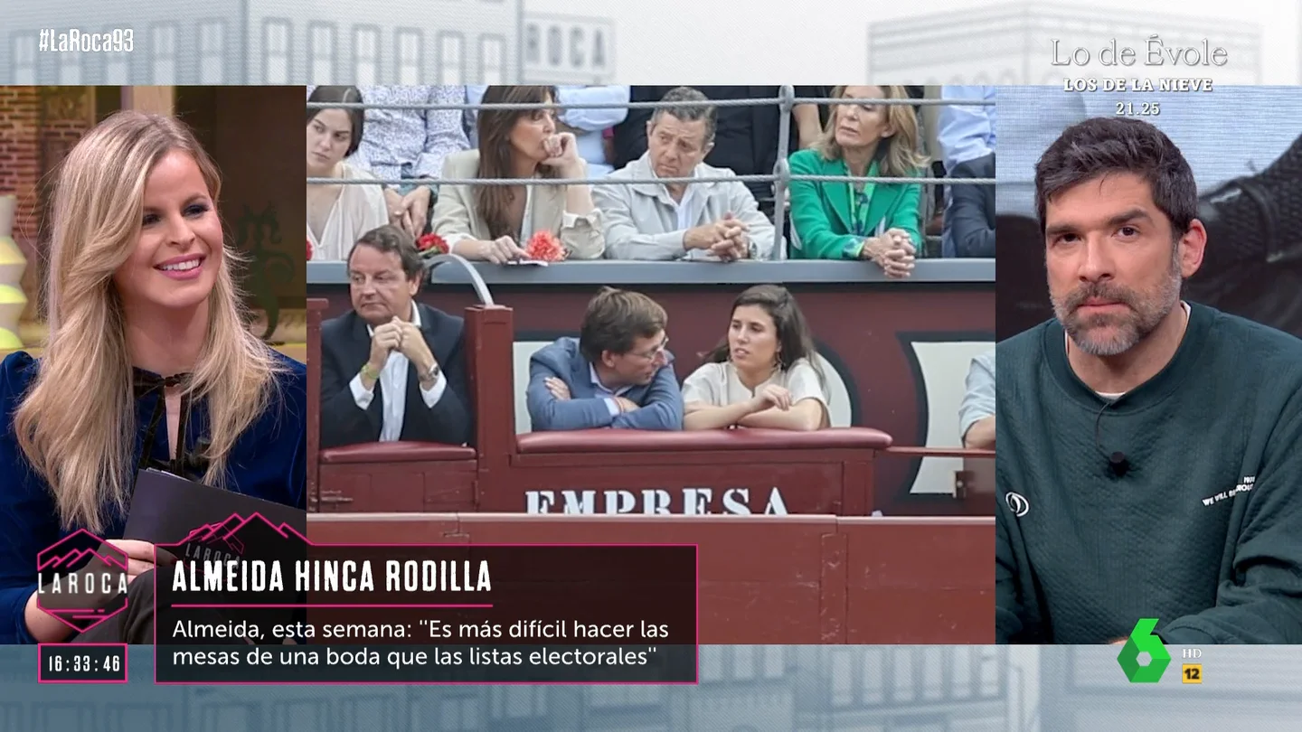 Nacho García descarta que Almeida y Teresa Urquijo se casen en Génova: "Como para llevar un sobre con el regalo" Nacho García descarta que Almeida y Teresa Urquijo se casen en Génova: "Como para llevar un sobre con el regalo"