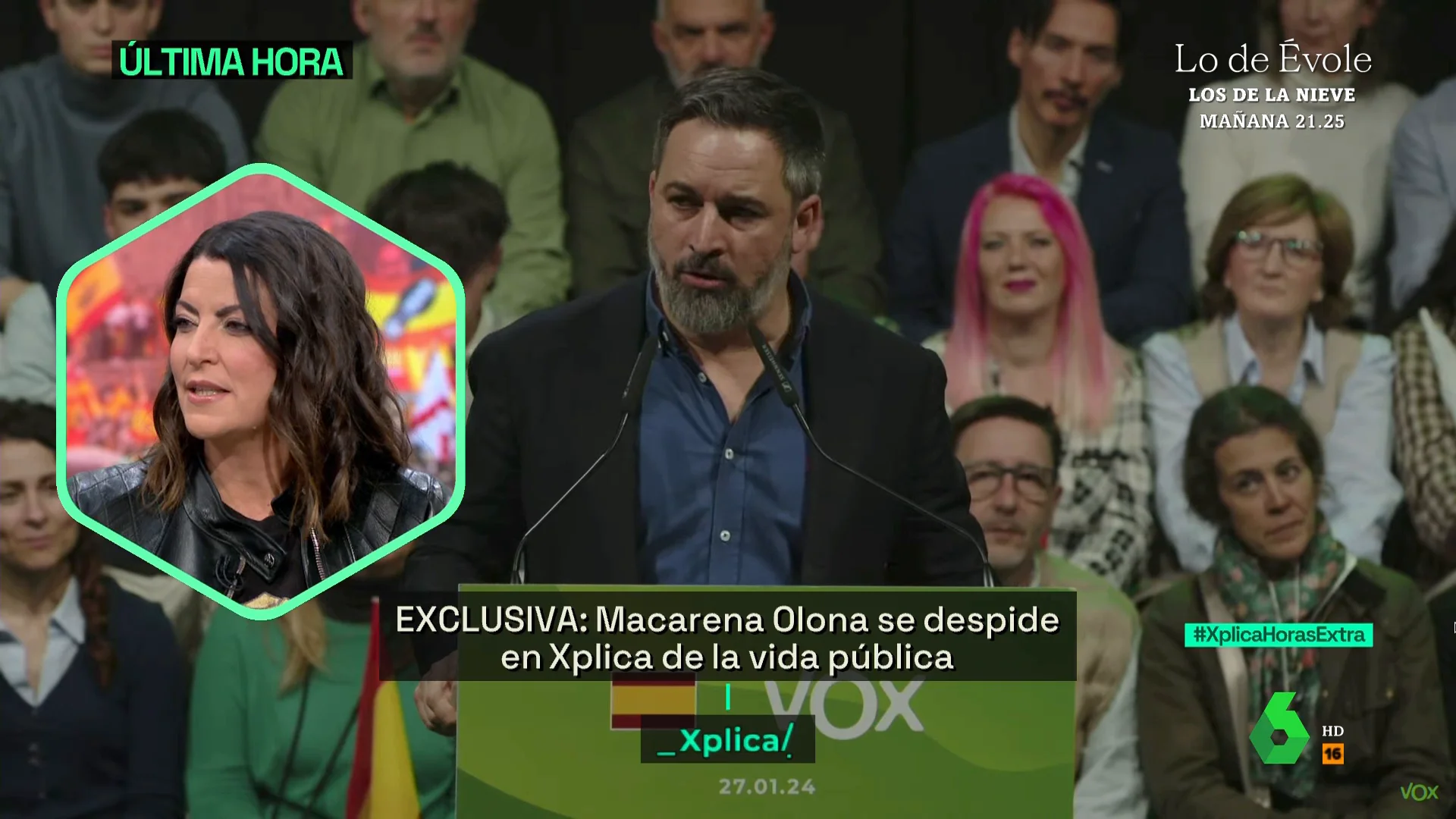  Olona habla sobre la "deriva" de Vox: "Han quitado de en medio a la mayoría de los rostros visibles"