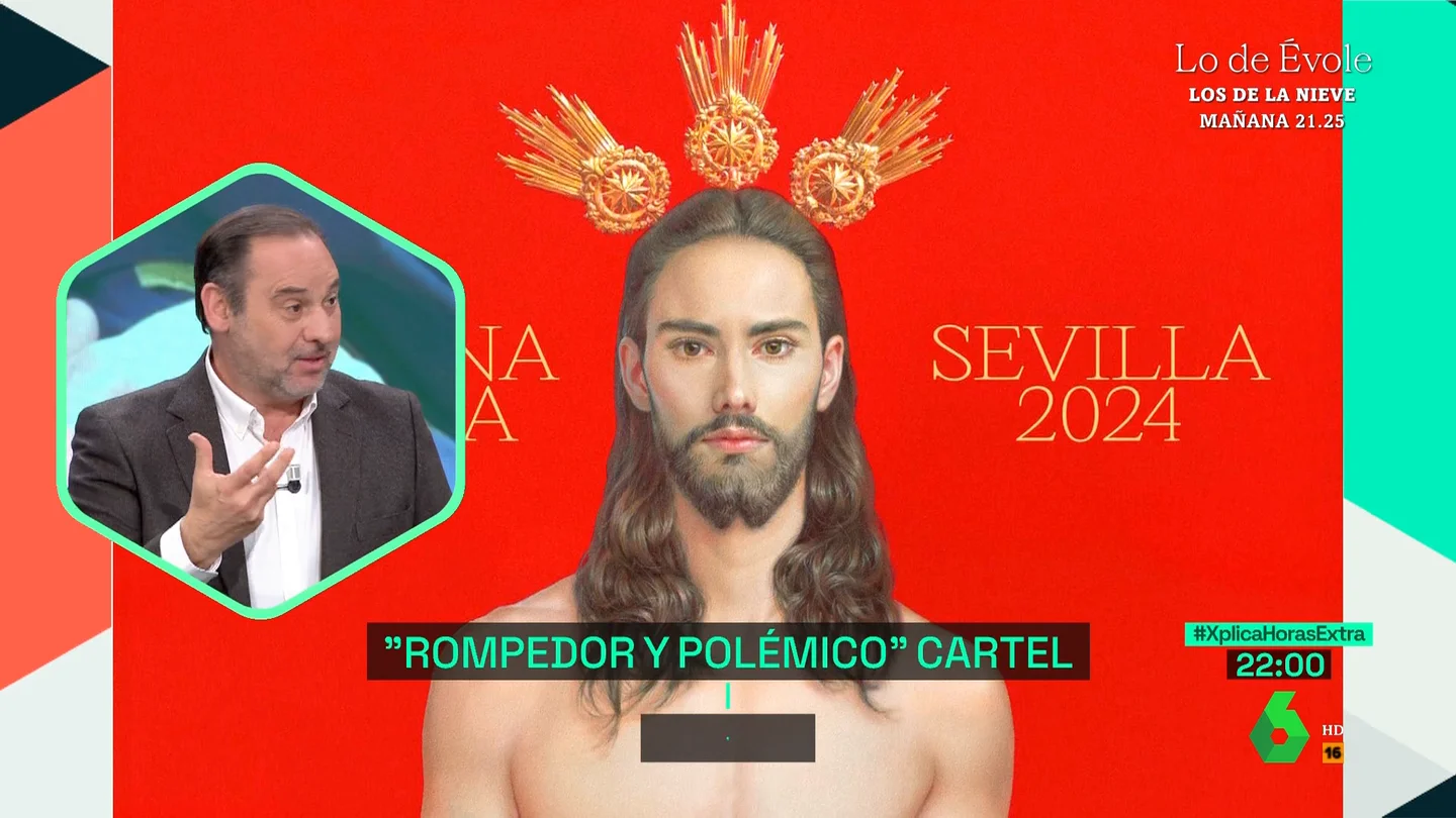 XPLICA José Luis Ábalos, sobre la polémica del cartel de la Semana Santa en Sevilla: "Hay gente que no soporta la belleza" XPLICA José Luis Ábalos, sobre la polémica del cartel de la Semana Santa en Sevilla: "Hay gente que no soporta la belleza"