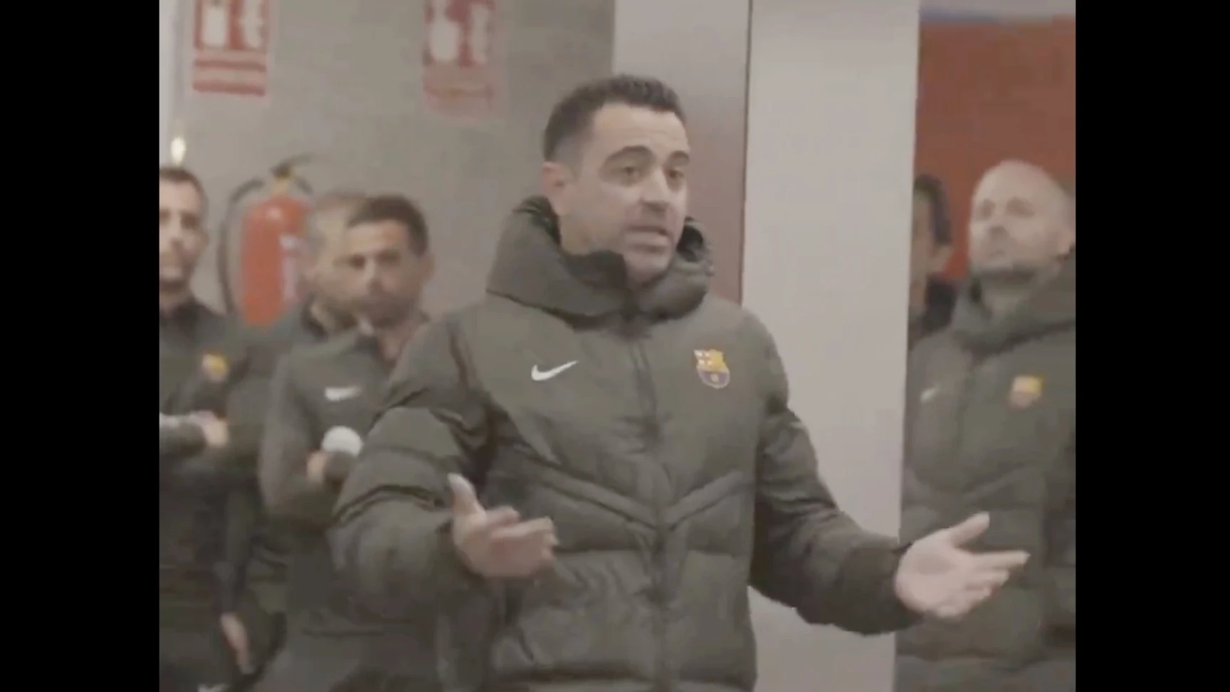 Xavi Hernández, entrenador del Barça