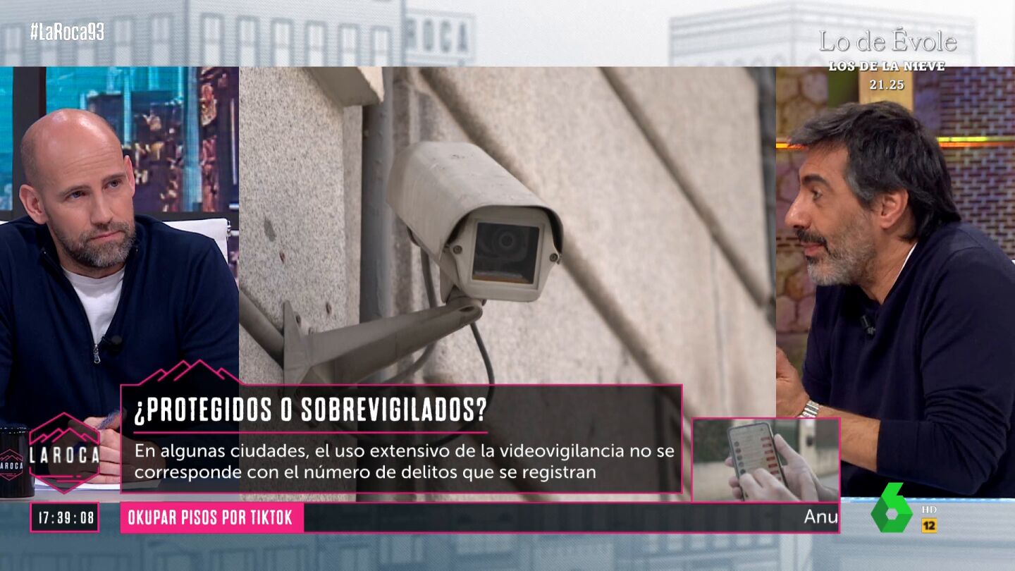 La cr&iacute;tica de Gonzalo Mir&oacute; a las c&aacute;maras de vigilancia: "&iquest;Hay que asumir que cuando sales de casa es Gran Hermano?"
