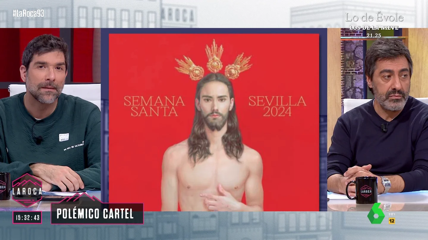 LAROCA La reacción de Juan del Val sobre el cartel de la Semana Santa de Sevilla: "La polémica viene de Twitter" LAROCA La reacción de Juan del Val sobre el cartel de la Semana Santa de Sevilla: "La polémica viene de Twitter"