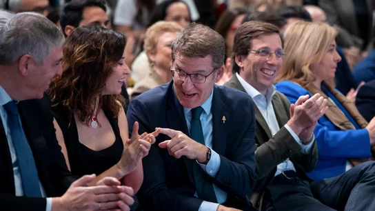 Feijóo, Almeida y Ayuso Feijóo, Almeida y Ayuso