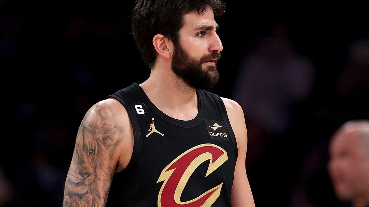 Ricky Rubio, con los Cavaliers