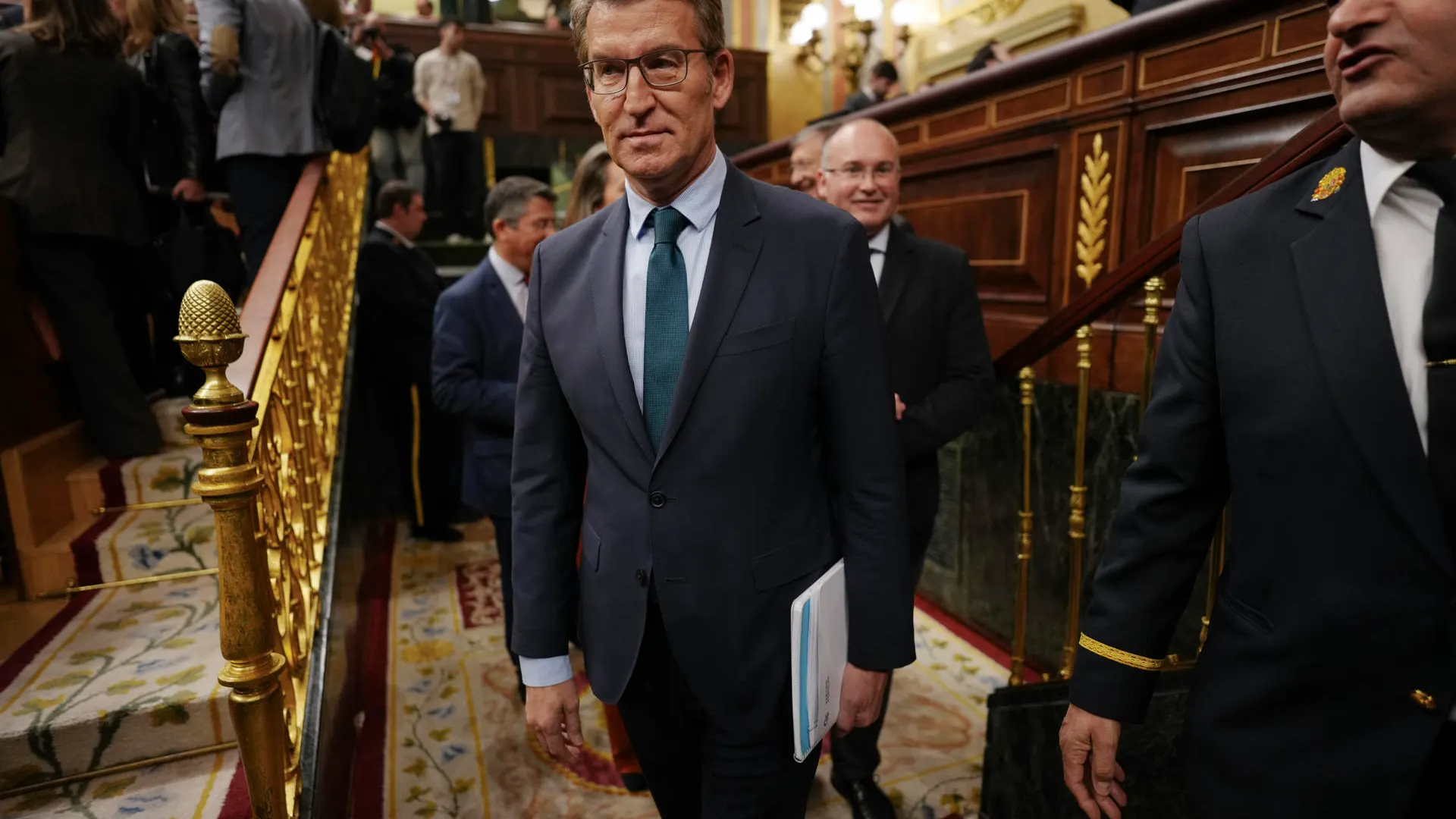 Alberto Núñez Feijóo en el Congreso