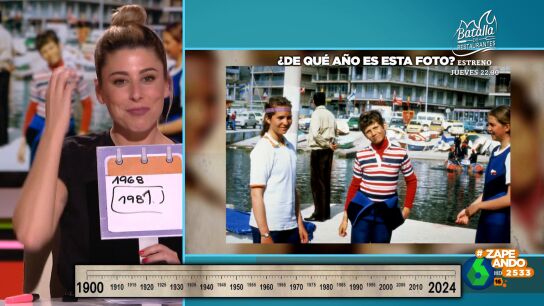 Valeria Ros alucina con el extra&ntilde;o que se cuela en una foto del rey: "&iexcl;Ese hombre da miedo!"