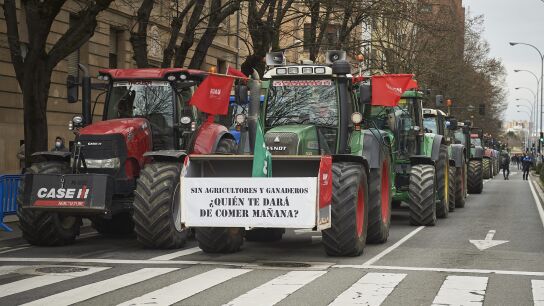Protesta agricultores