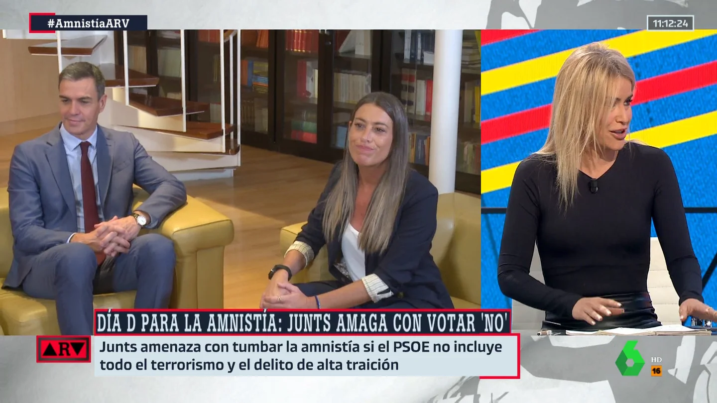 Afra Blanco: "La política española lo debe hacer tan bien que inspira a ciertos jueces" Afra Blanco: "La política española lo debe hacer tan bien que inspira a ciertos jueces"