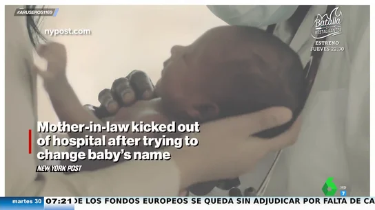Expulsada una suegra de un paritorio por colarse para montarle un pollo a su nuera mientras está pariendo Expulsada una suegra de un paritorio por colarse para montarle un pollo a su nuera mientras está pariendo
