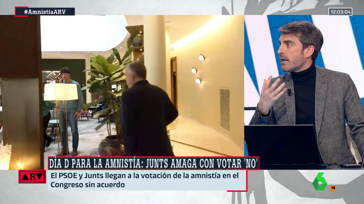 Pablo Simón, sobre la ley de amnistía: "Podemos llegar a la situación en la que sea aprobada, pero no aplicada" Pablo Simón, sobre la ley de amnistía: "Podemos llegar a la situación en la que sea aprobada, pero no aplicada"
