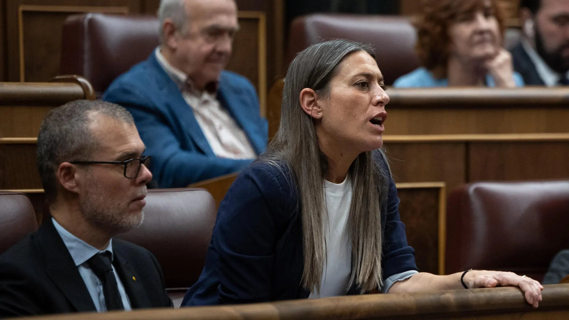 La portavoz de Junts en el Congreso, Miriam Noguera
