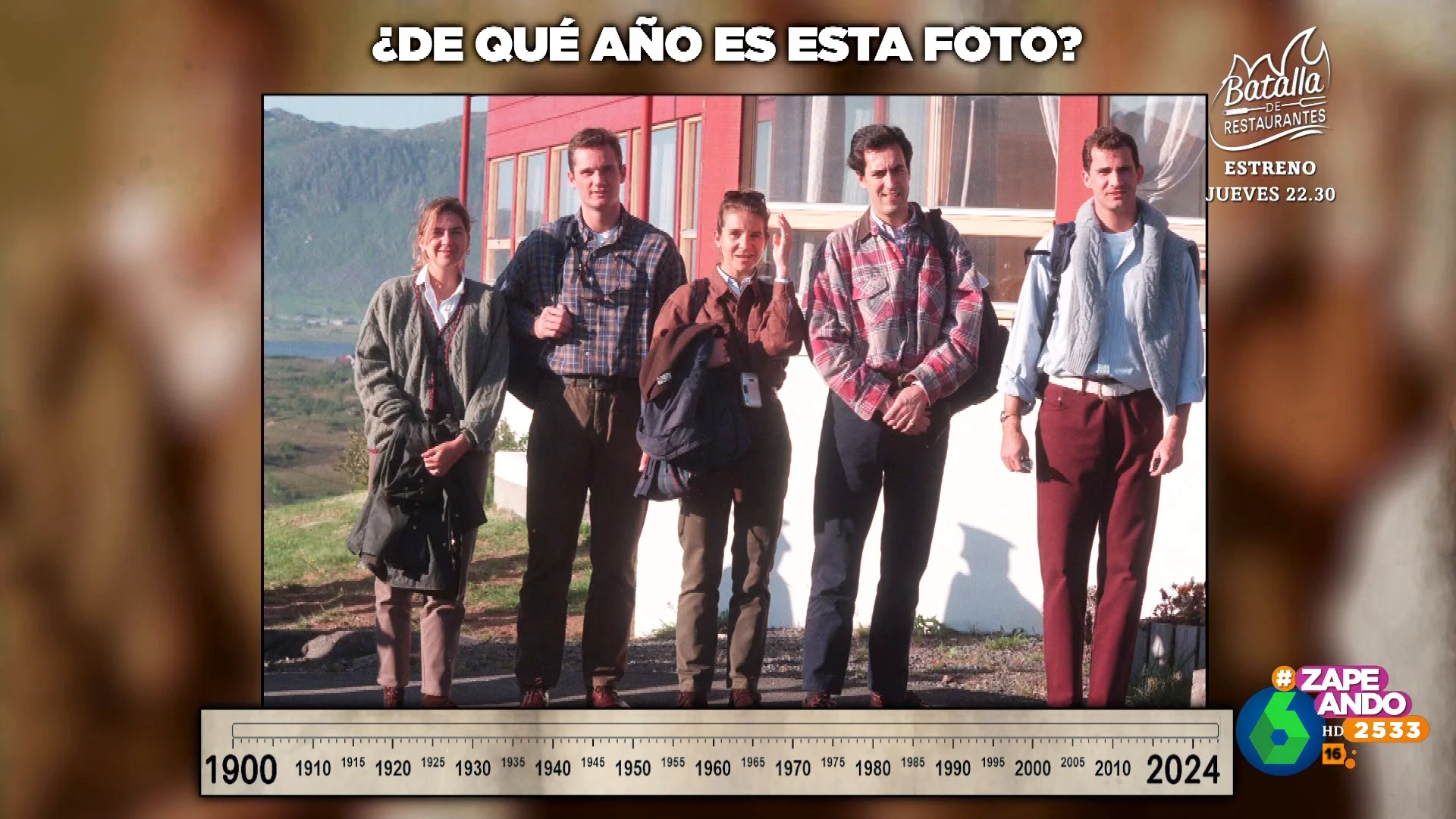 El curioso parecido de Felipe VI en una foto de su juventud: "¿No es 'heavy' lo que se parece?"